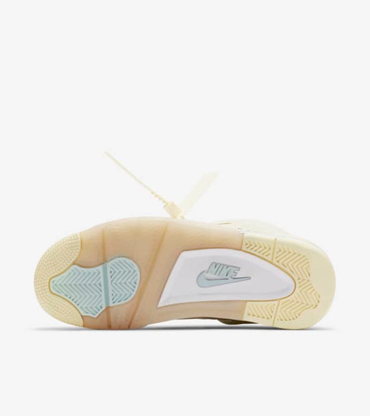 Tênis  Air Jordan 4 x Off-White Sail - Legranee