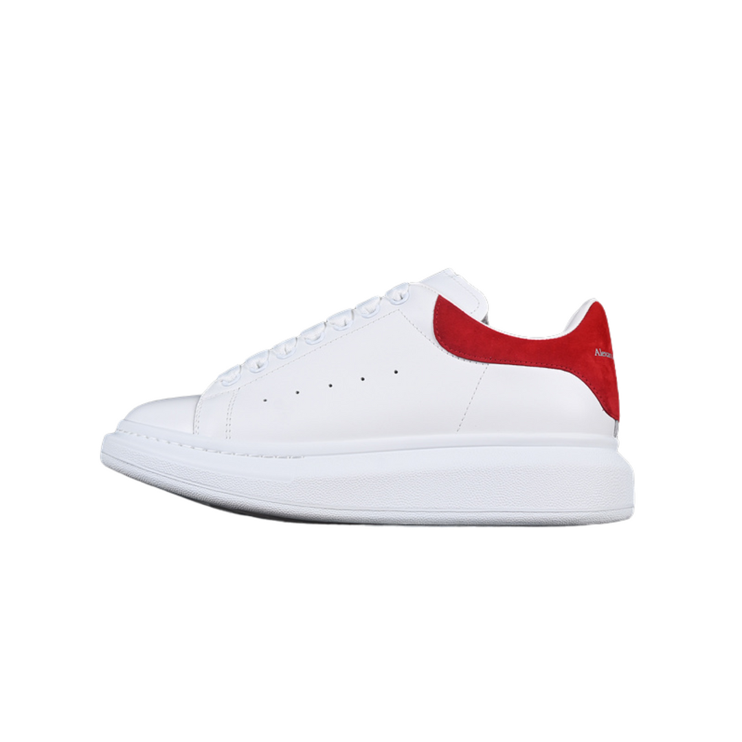 Alexander McQueen Oversized Sneaker White and Red - Legranee
