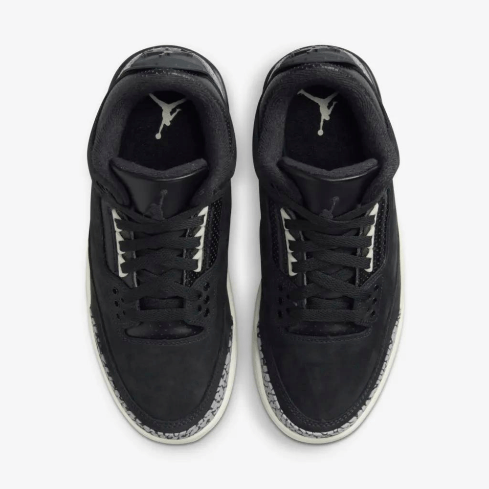 Tênis Air Jordan 3 Off-Noir