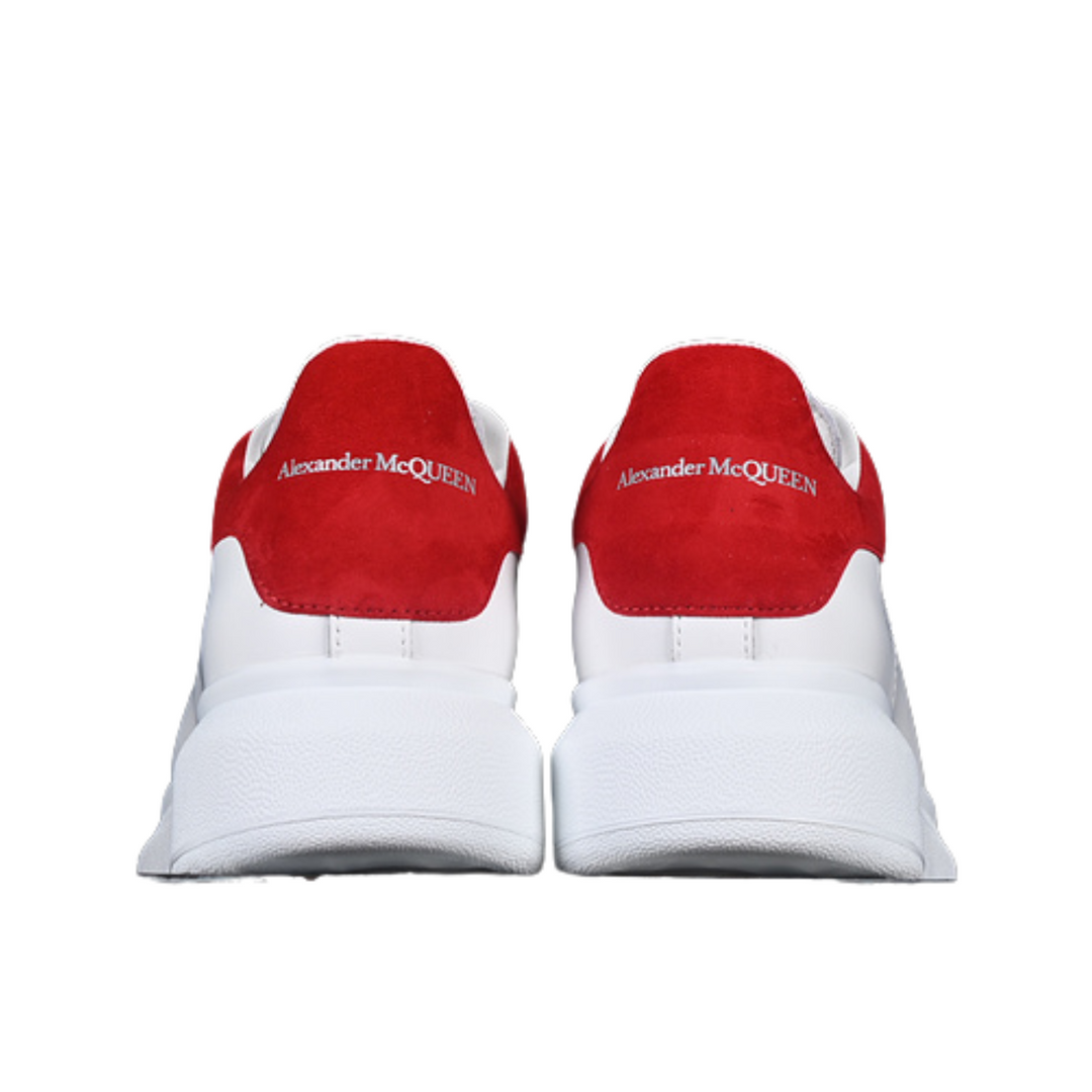 Alexander McQueen Oversized Sneaker White and Red - Legranee