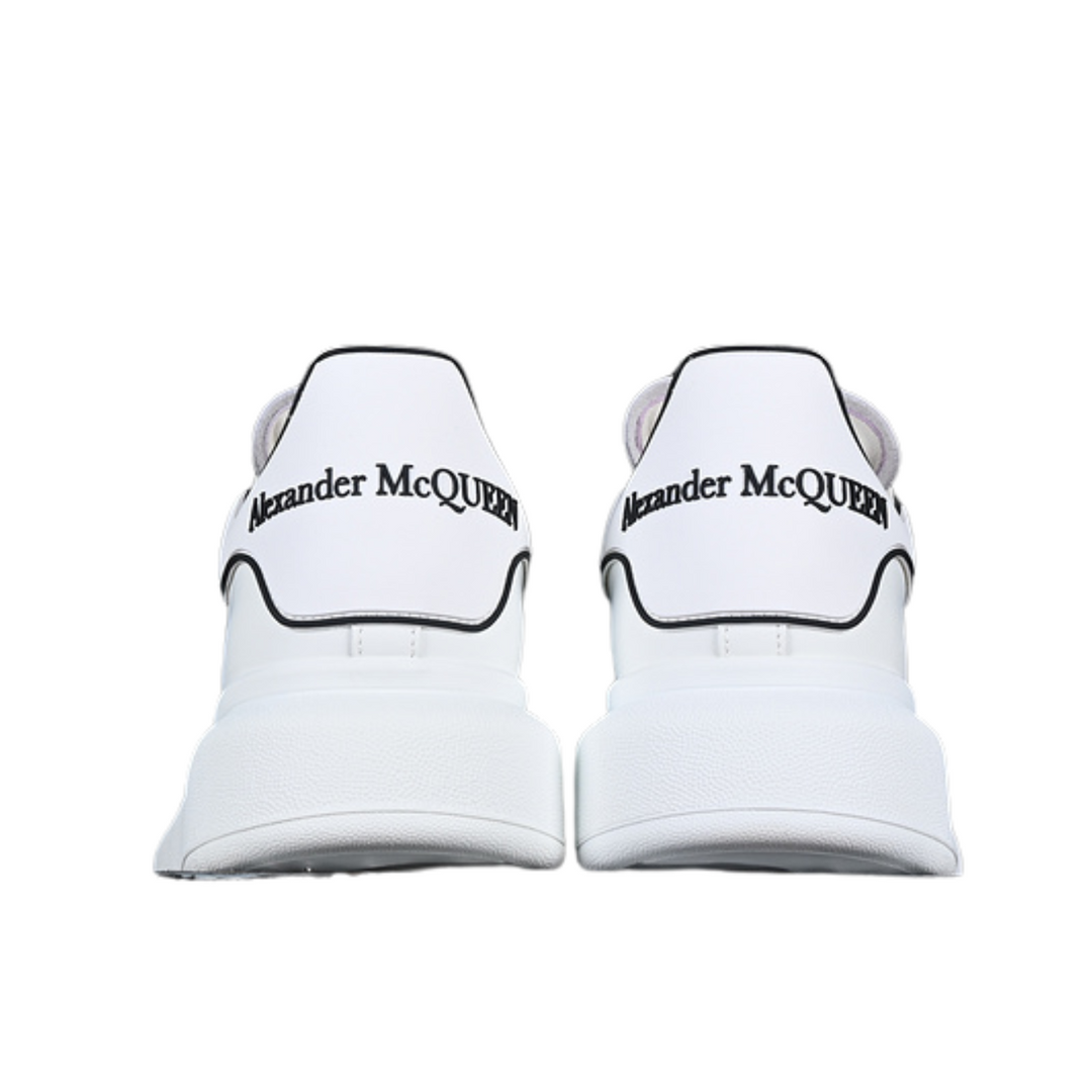 Alexander McQueen Oversized Sneaker White Black - Legranee