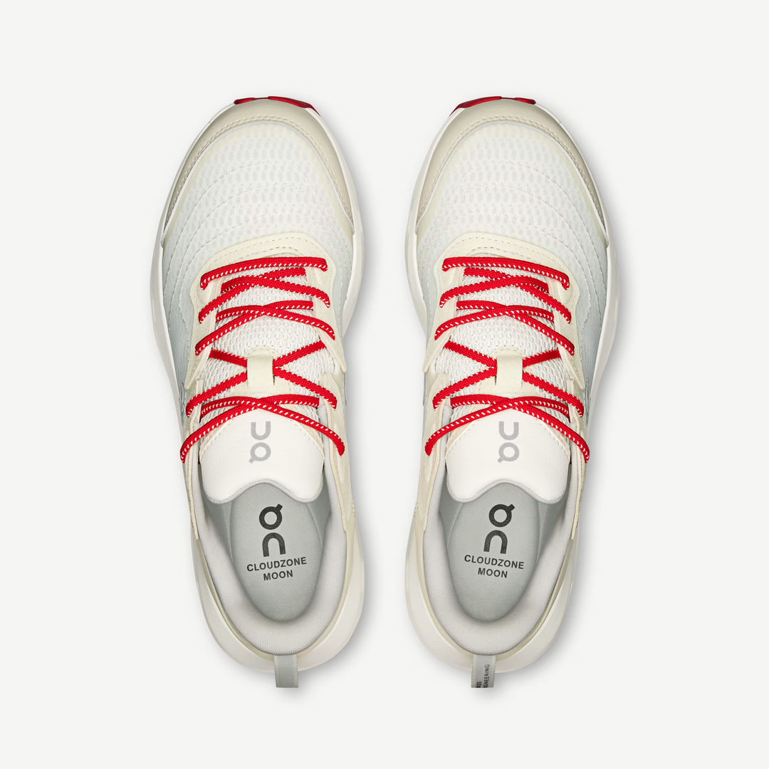 Tênis On Running Cloudzone Moon Ivory/Wolf