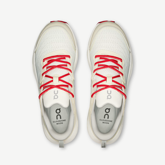 Tênis On Running Cloudzone Moon Ivory/Wolf