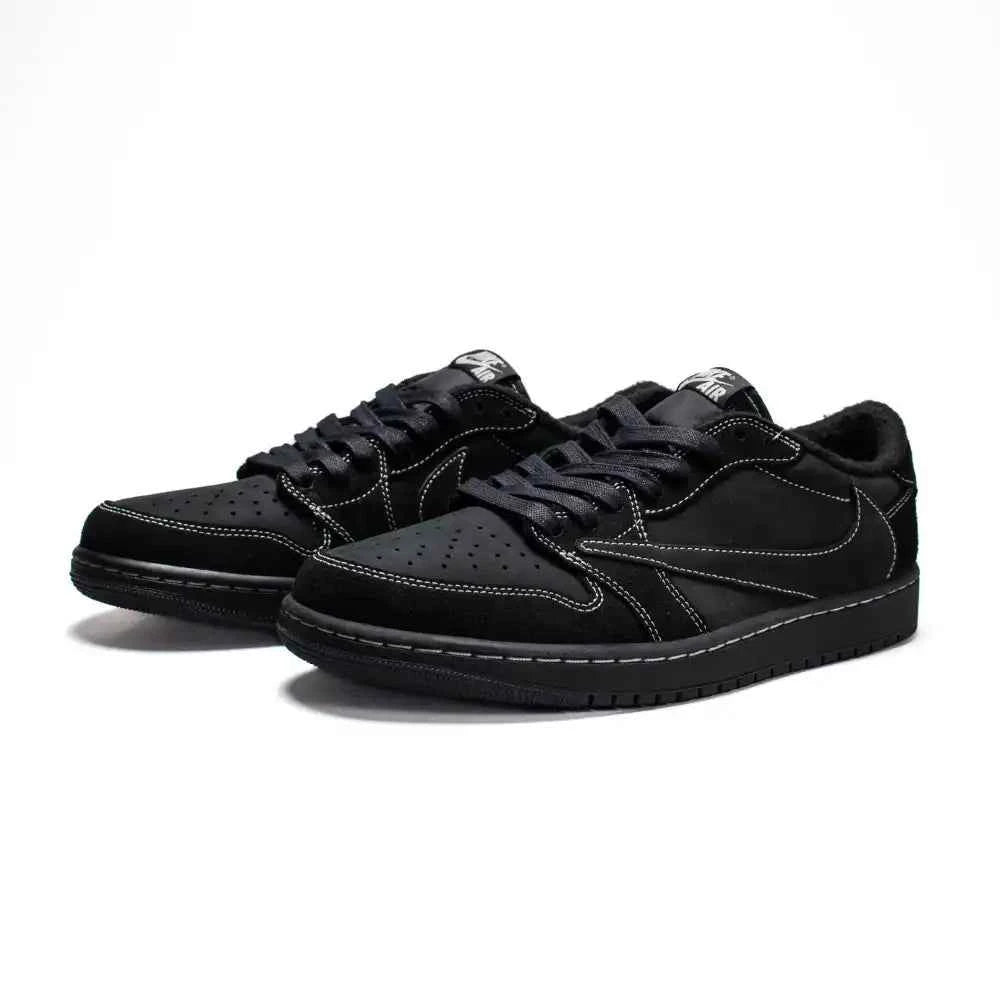 Tênis  Air Jordan 1 Low x Travis Scott OG Black Phantom
