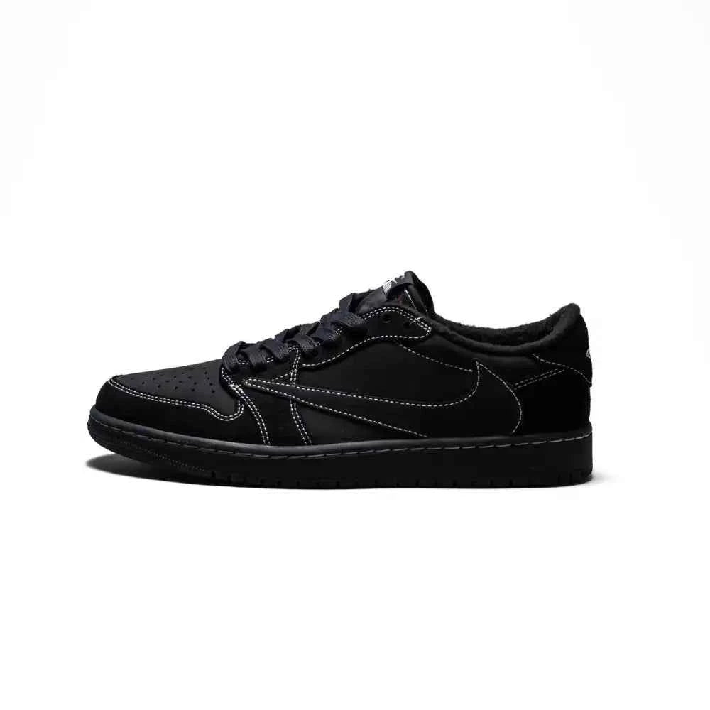 Tênis  Air Jordan 1 Low x Travis Scott OG Black Phantom