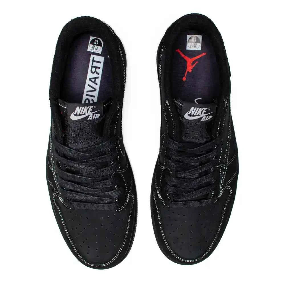 Tênis  Air Jordan 1 Low x Travis Scott OG Black Phantom