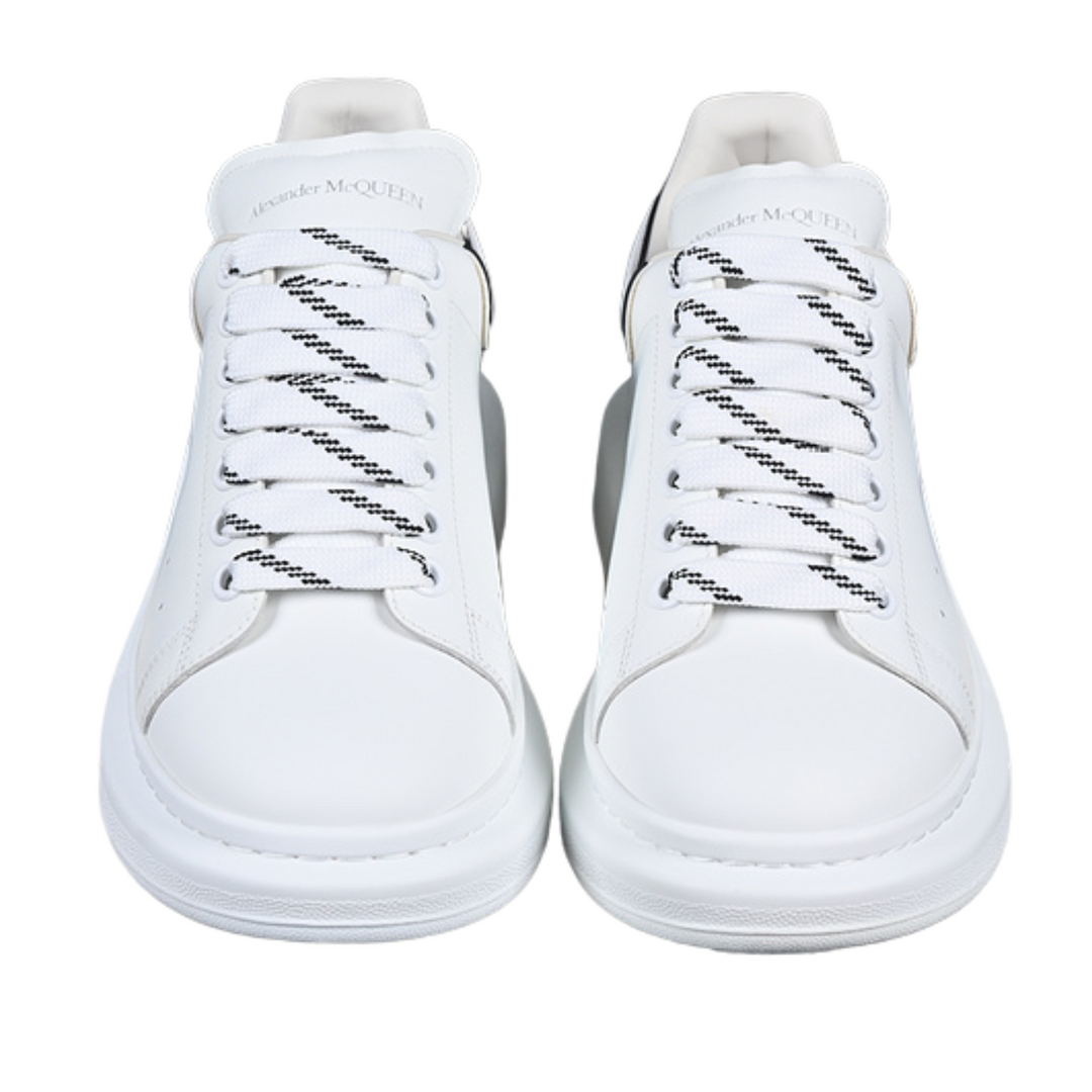Alexander McQueen Oversized Sneaker White Black - Legranee