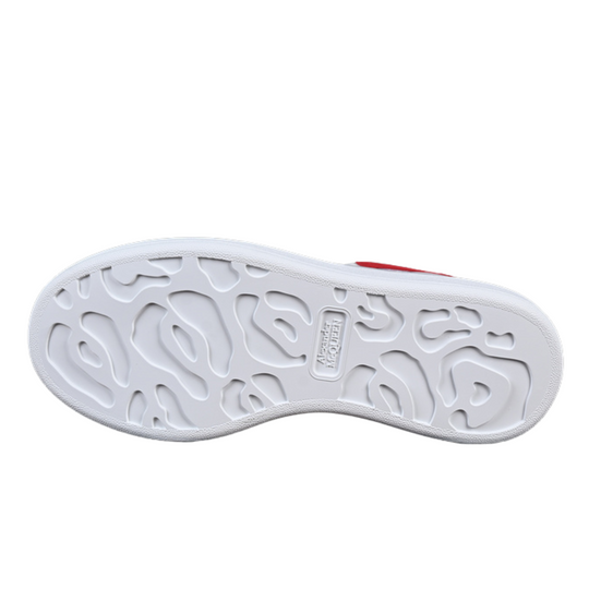 Alexander McQueen Oversized Sneaker White and Red - Legranee