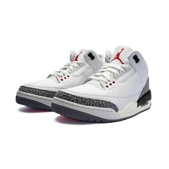 Tênis Air Jordan 3 White Cement Reimagined