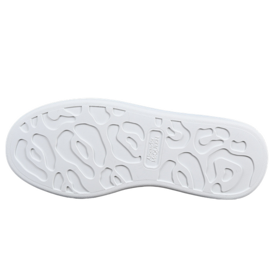 Alexander McQueen Oversized Sneaker White Black - Legranee