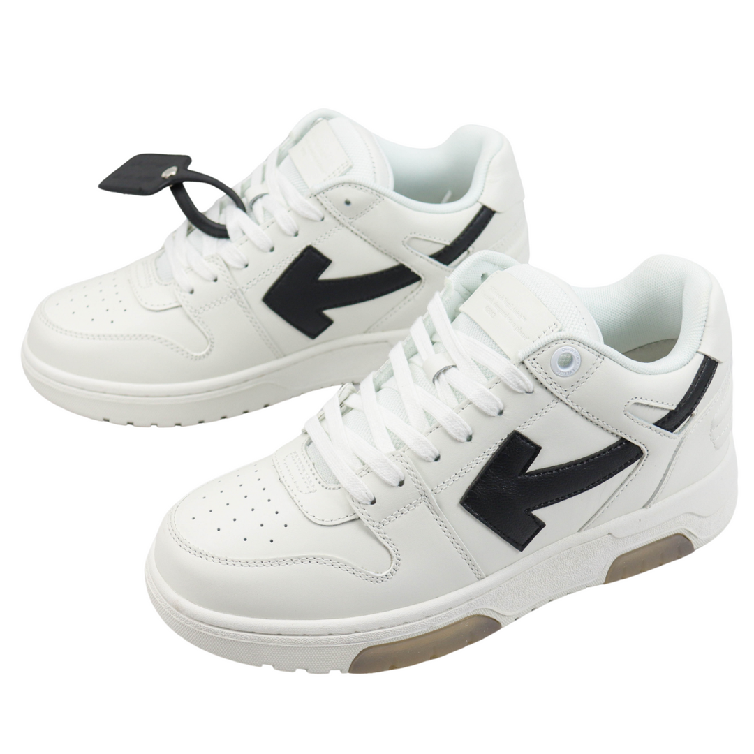 Tênis Off-White Out of Office White Black - Legranee