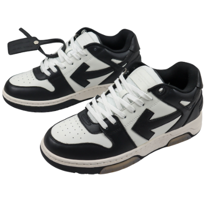 Tênis Off-White Out of Office Black White - Legranee