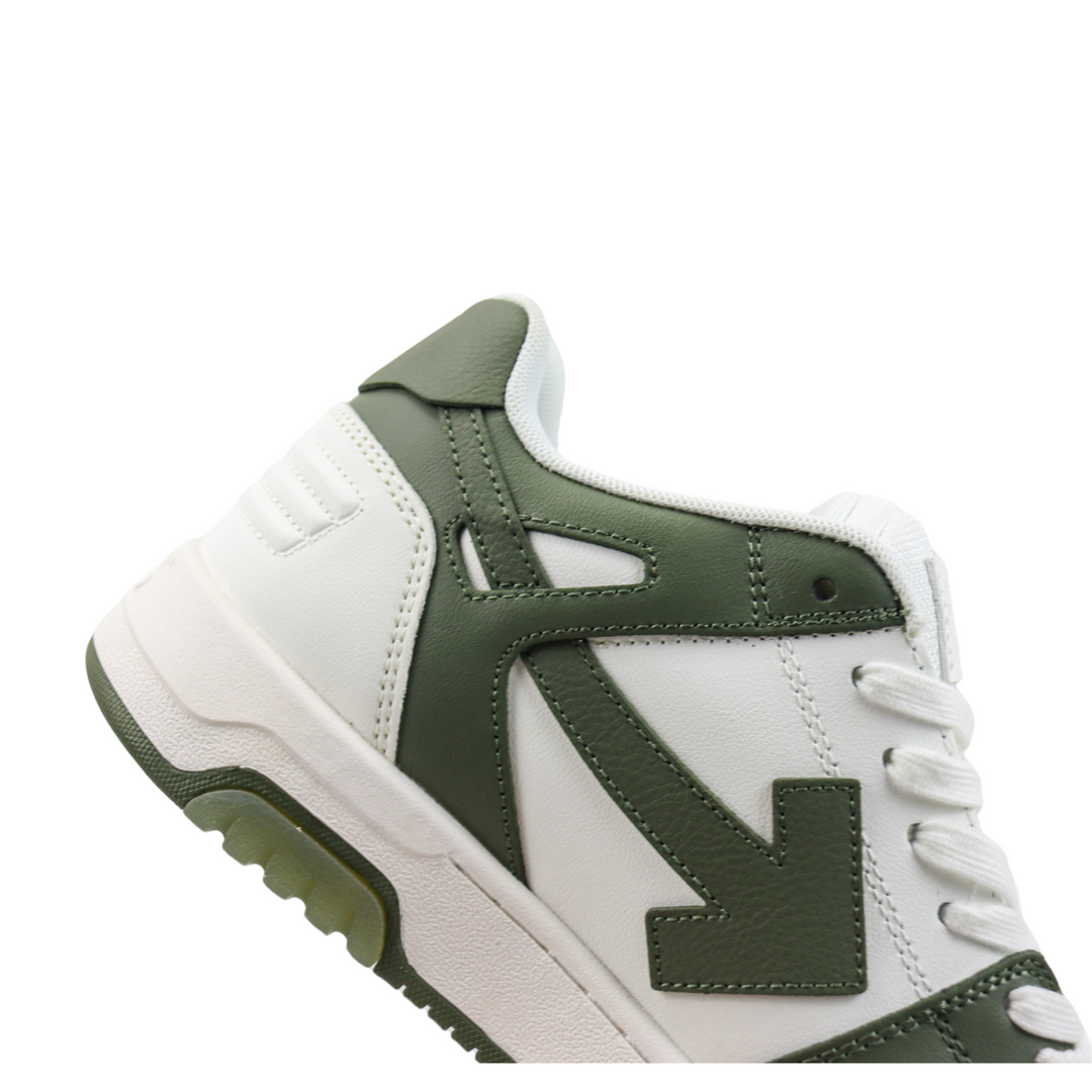Tênis Off-White Out of Office White Green - Legranee