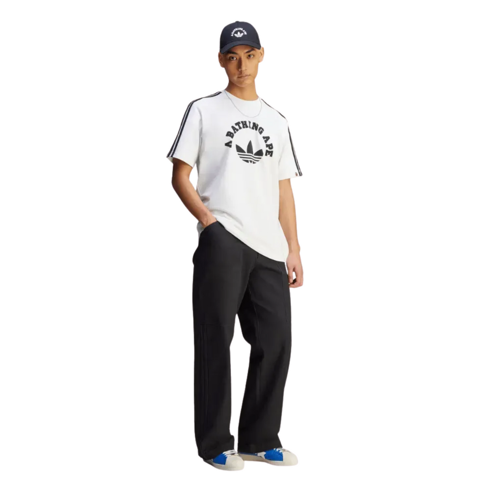 Camiseta BAPE x adidas White - Legranee