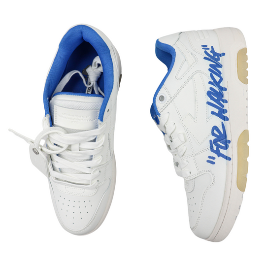 Tênis Off-White Out of Office For Walking White Blue - Legranee