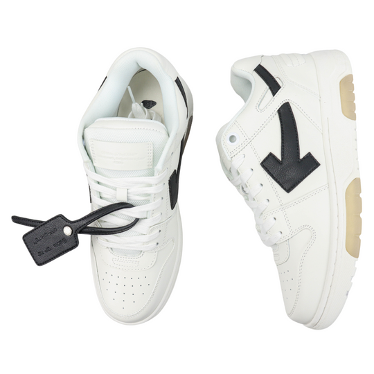 Tênis Off-White Out of Office White Black - Legranee