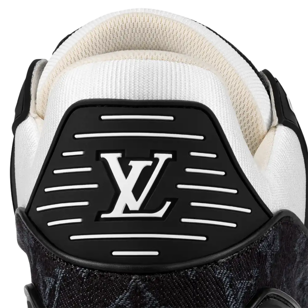 Tênis Louis Vuitton Trainer Low Denim Noir - Legranee