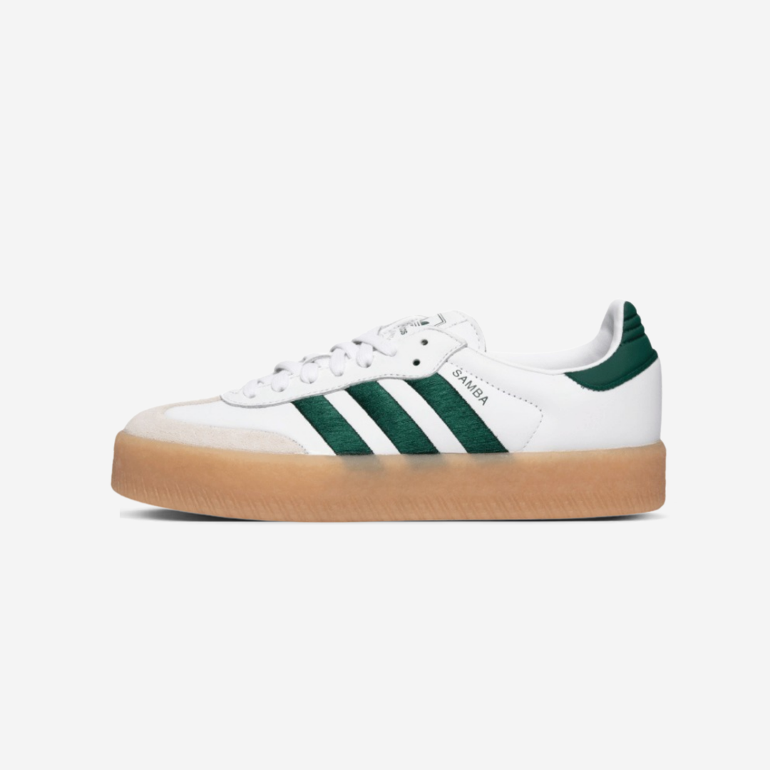 Tênis Adidas Sambae Cloud White Collegiate Green - Legranee