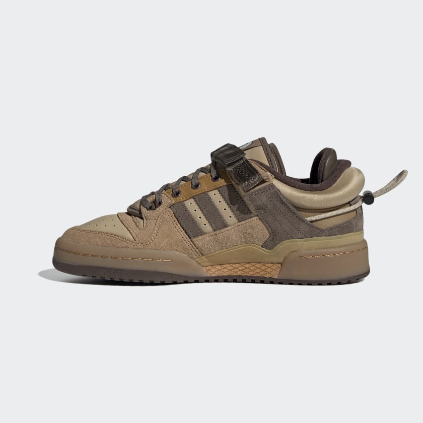 Tênis Adidas Forum Low x Bad Bunny Buckle Low Café