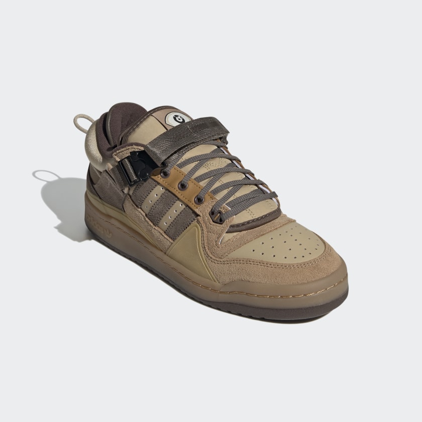 Tênis Adidas Forum Low x Bad Bunny Buckle Low Café