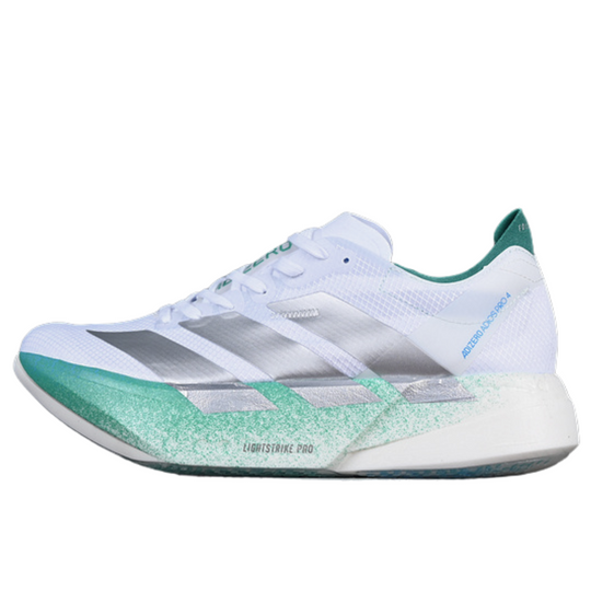 Tênis Adidas Adizero Adios Pro 4 Chrystal White and Glory Green