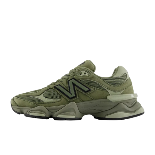 Tênis New Balance 9060 Dark Olivine Olivine Black