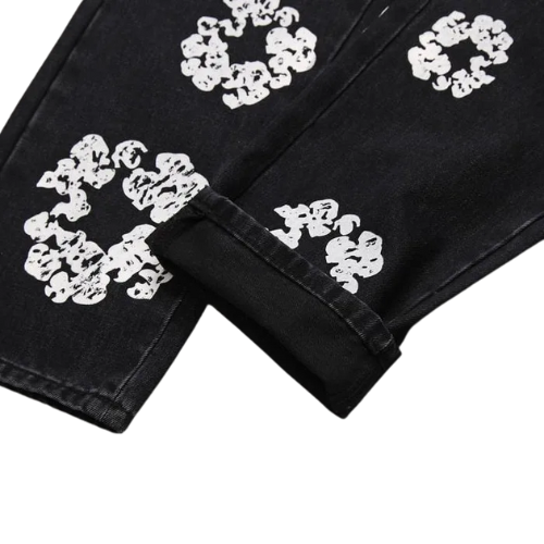 Caça Denim Tears x Levi's Cotton Wreath Jean Black