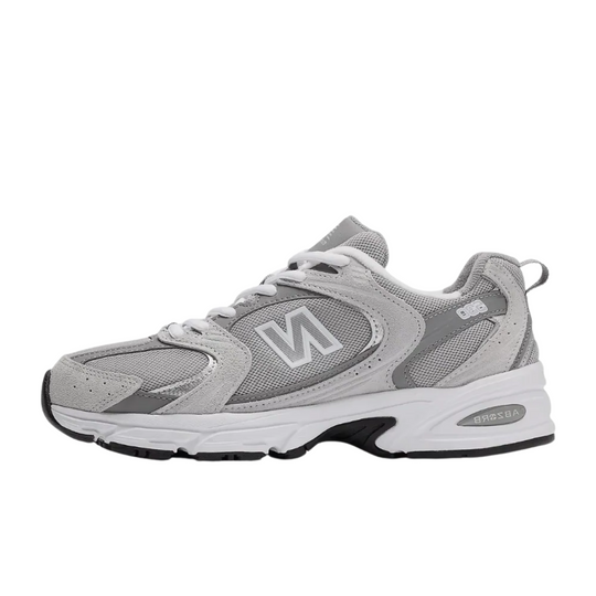 Tênis New Balance 530 Raincloud Shadow Grey Silver Metallic