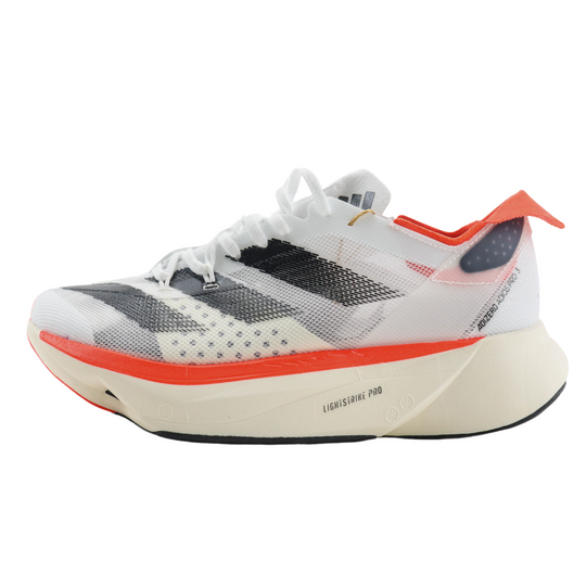 Tênis Adidas Adizero Adios Pro 3 White and Solar Red