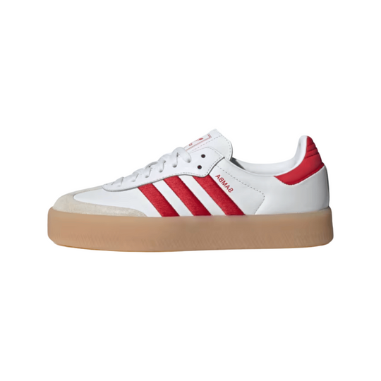 Tênis Adidas Sambae Cloud White Better Scarlet