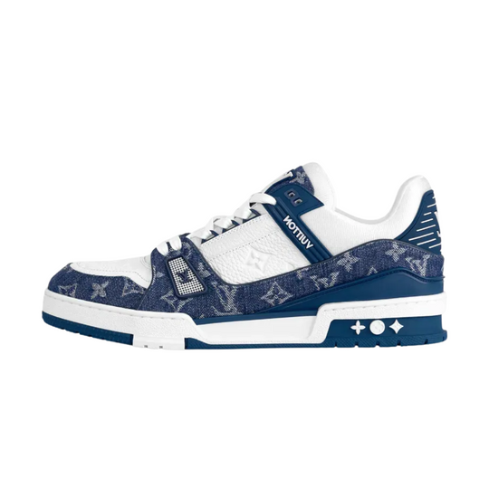 Louis Vuitton Trainer Low Monogram Denim Blue