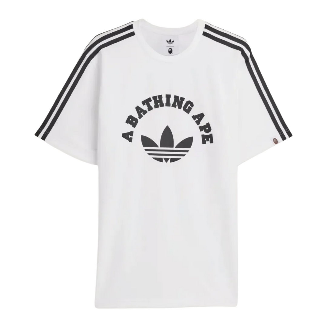 Camiseta BAPE x adidas White