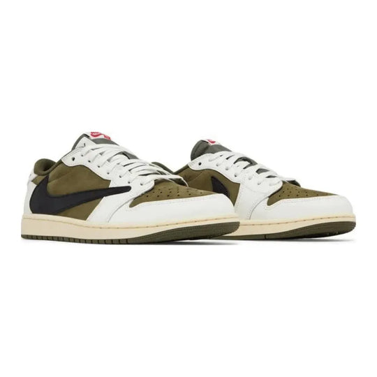 Travis Scott x Air Jordan 1 Low "Medium Olive"