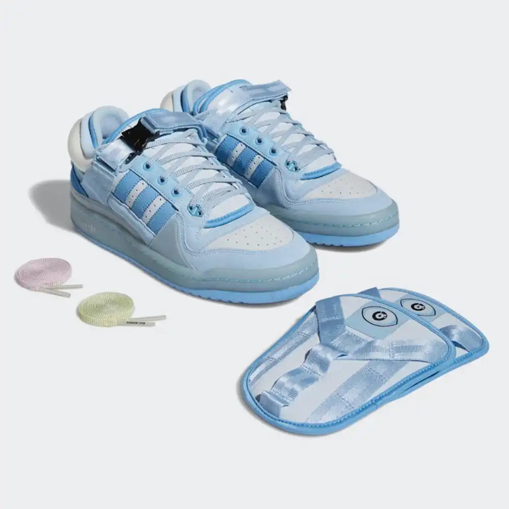 Tênis Adidas Forum Low x Bad Bunny Blue Tint