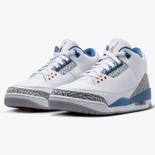 Air Jordan 3 Wizards True Blue and Copper