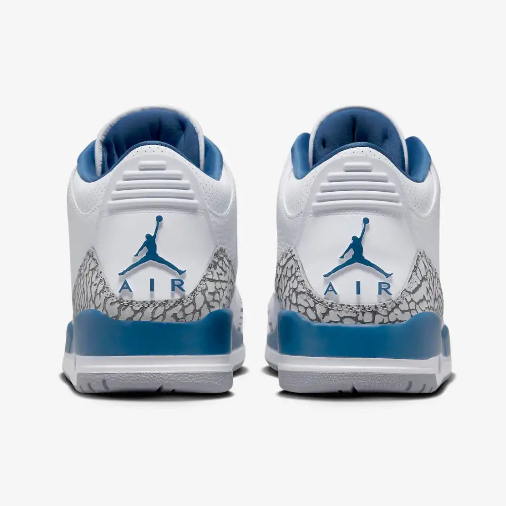 Air Jordan 3 Wizards True Blue and Copper