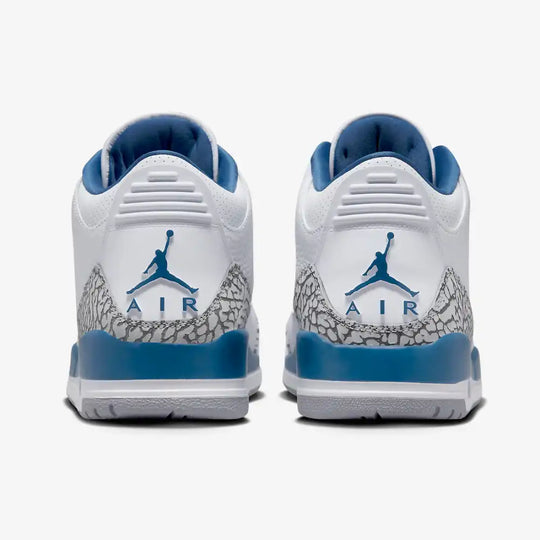 Air Jordan 3 Wizards True Blue and Copper