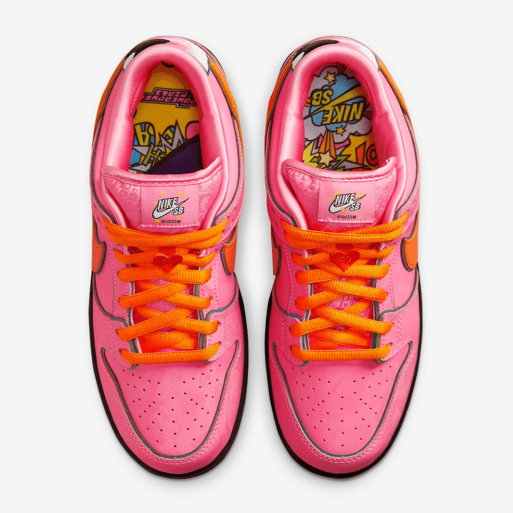 Tênis Nike SB Dunk Low The Powerpuff Girls Blossom