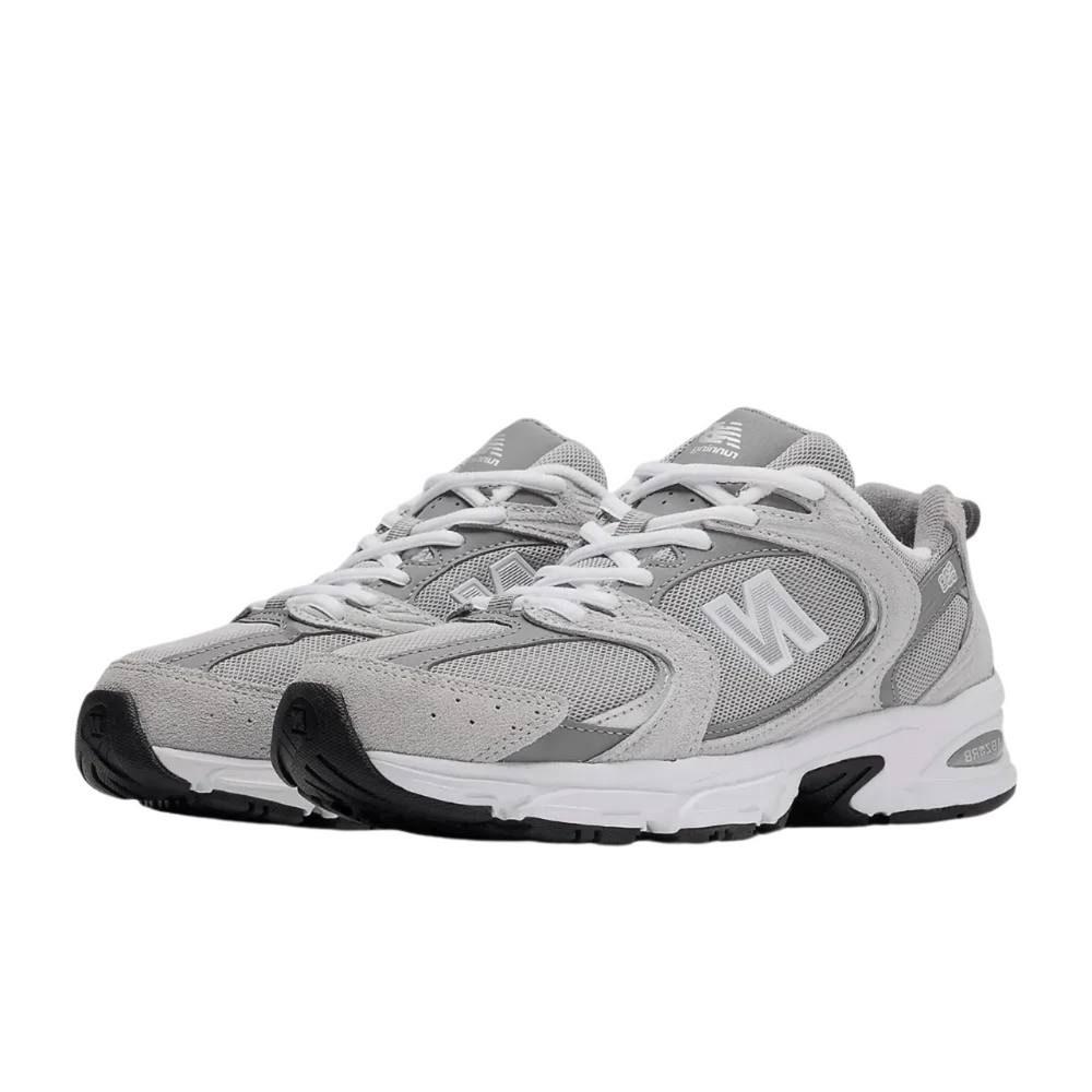 Tênis New Balance 530 Raincloud Shadow Grey Silver Metallic