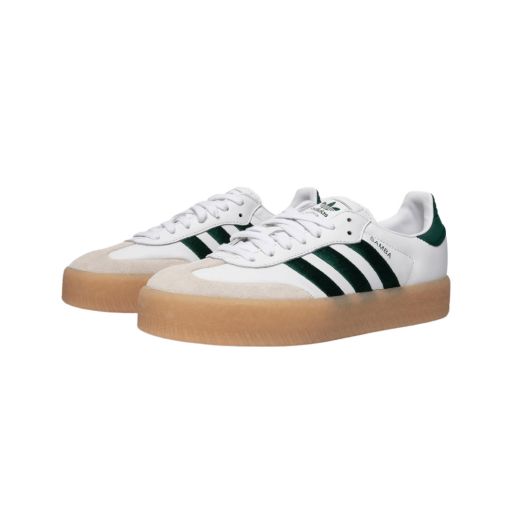 Tênis Adidas Sambae Cloud White Collegiate Green