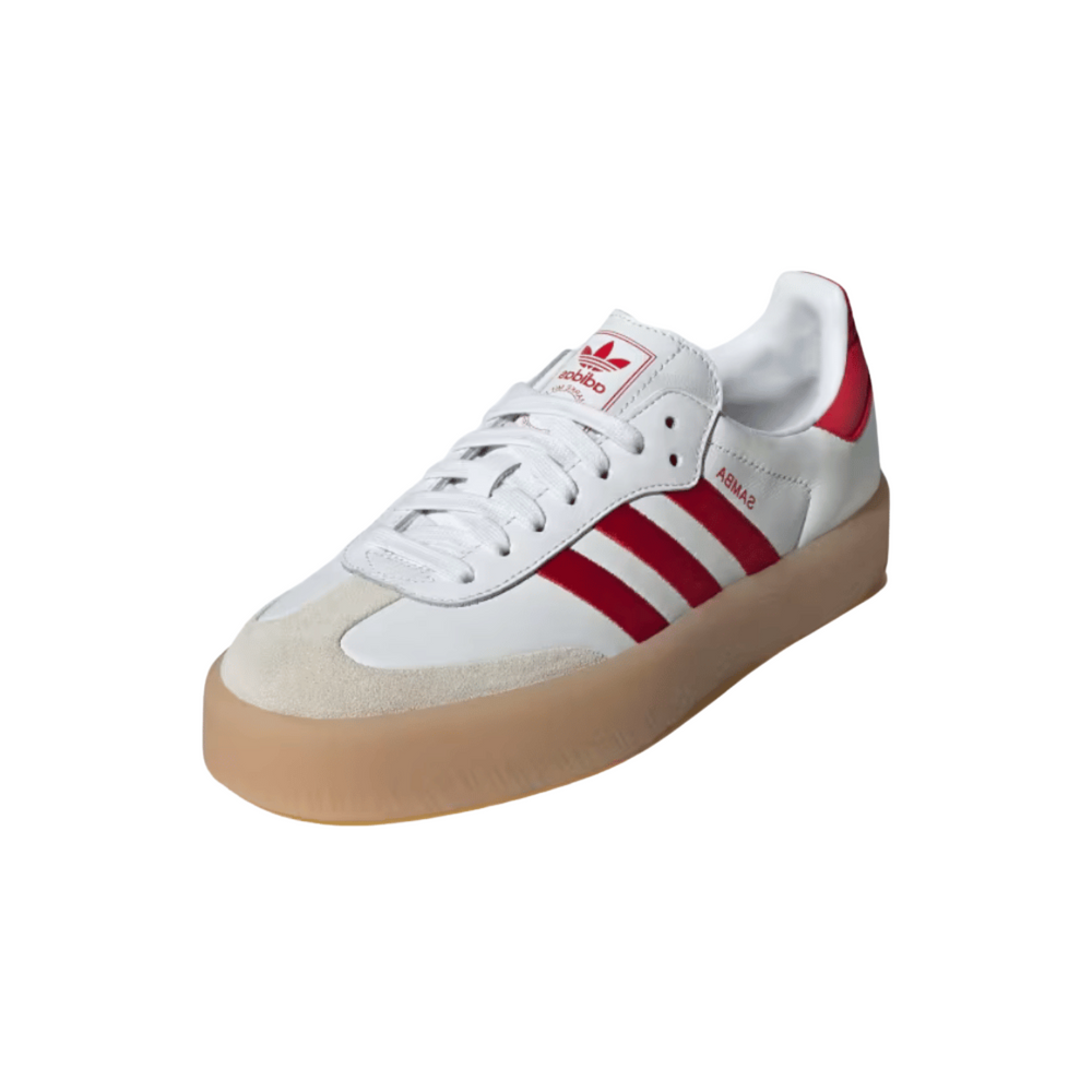 Tênis Adidas Sambae Cloud White Better Scarlet