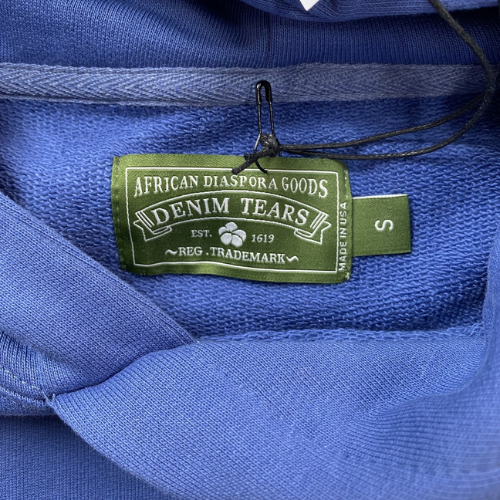 Moletom Denim Tears The Cotton Wreath Blue