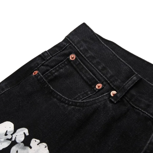 Caça Denim Tears x Levi's Cotton Wreath Jean Black