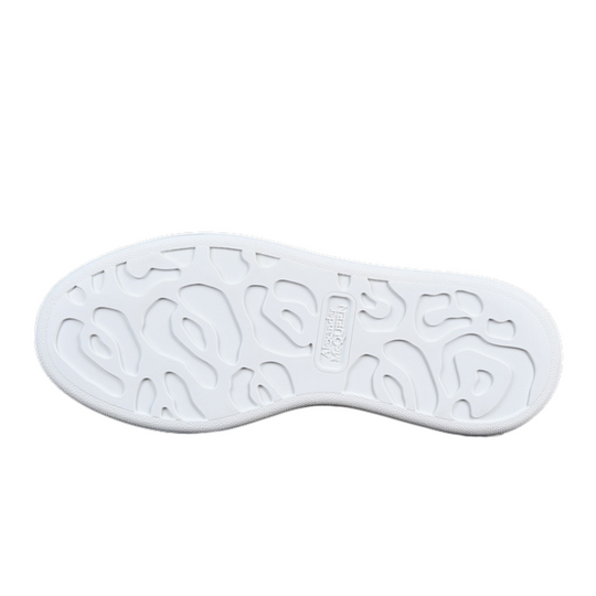 Alexander Mcqueen Oversized Sneaker White and Paris Blue
