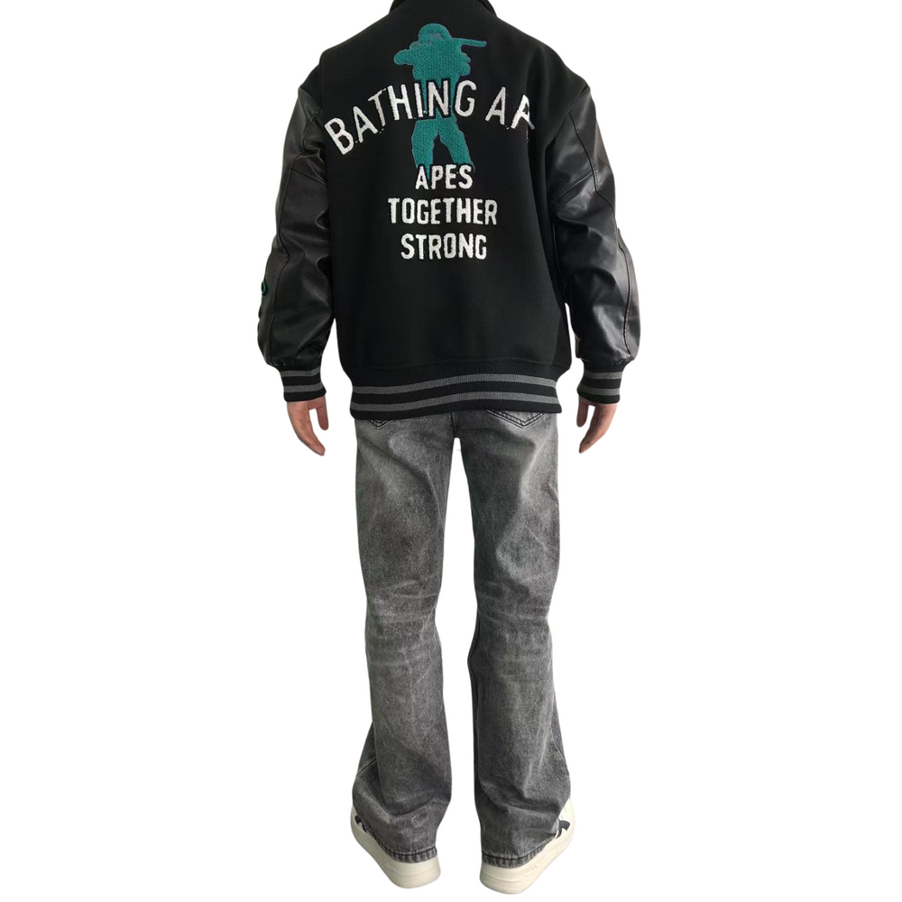 Jaqueta Varsity Babe Black