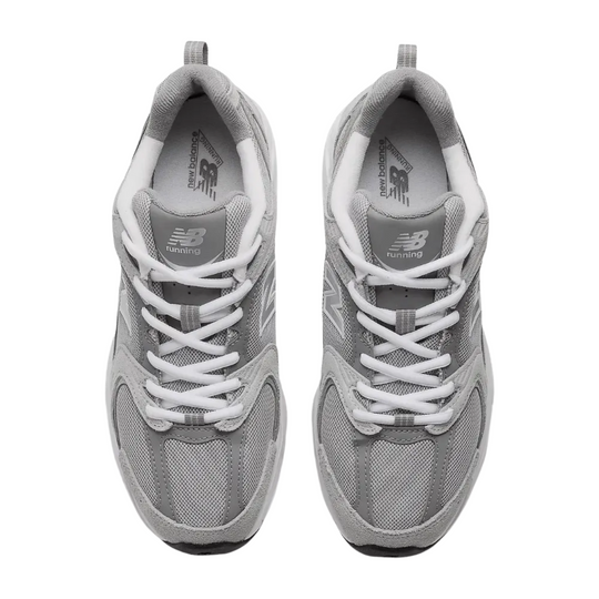 Tênis New Balance 530 Raincloud Shadow Grey Silver Metallic