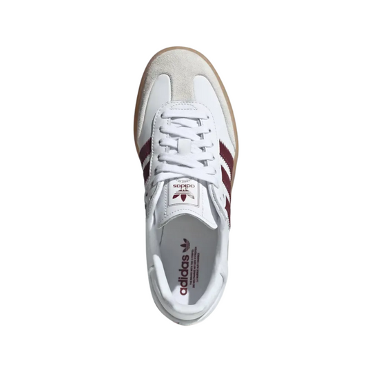 Tênis Adidas Sambae Cloud White Shadow Red