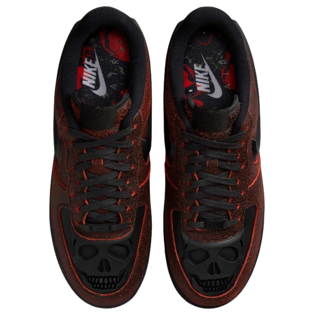 Nike Air Force 1 Halloween Crimson and Black