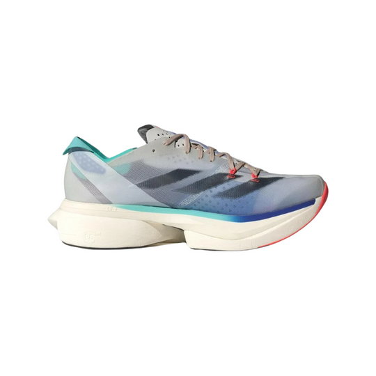 Tênis Adidas Adizero Adios Pro 3 Off White and Flash Aqua