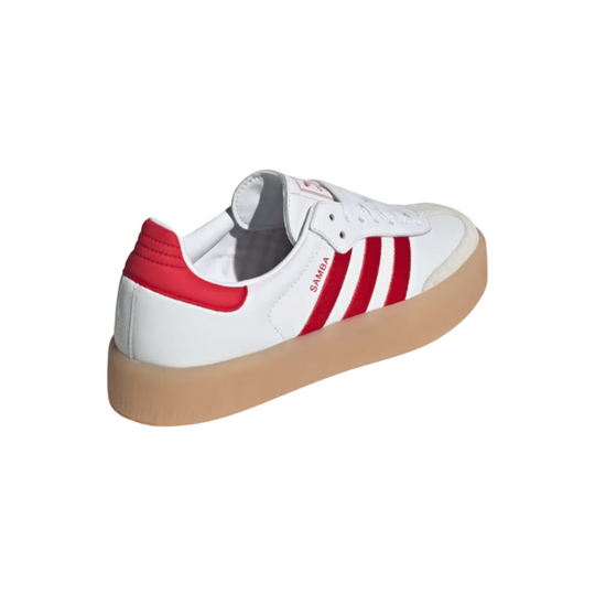 Tênis Adidas Sambae Cloud White Better Scarlet